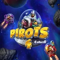 Pirots 4 game by ELK Studios – logo hosted on Pirate Slots